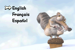 Screenshot from Ice Age (USA) (En,Fr,Es)