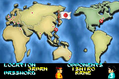 Screenshot from International Karate Advanced (Europe)