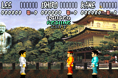 Screenshot from International Karate Advanced (Europe)