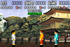 Screenshot from International Karate Advanced (Europe)