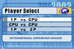 Screenshot from International Superstar Soccer (Europe)