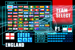 Screenshot from International Superstar Soccer Advance (Europe)