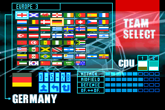 Screenshot from International Superstar Soccer Advance (Europe)