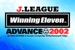 Screenshot from J.League Winning Eleven Advance 2002 (Japan)