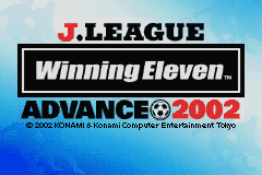 Screenshot from J.League Winning Eleven Advance 2002 (Japan)