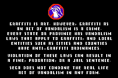 Screenshot from Jet Grind Radio (USA)