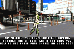 Screenshot from Jet Set Radio (Europe)