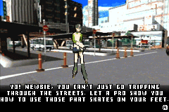 Screenshot from Jet Set Radio (Europe)