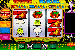 Screenshot from Jissen Pachi-Slot Hisshouhou! - Juuou Advance (Japan)