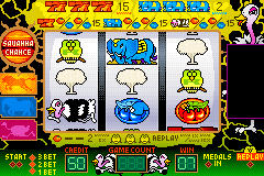 Screenshot from Jissen Pachi-Slot Hisshouhou! - Juuou Advance (Japan)