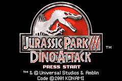 Screenshot from Jurassic Park III - Dino Attack (Europe) (En,Fr,De,Es,It)