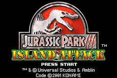 Screenshot from Jurassic Park III - Island Attack (USA)