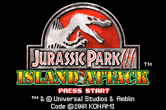 Screenshot from Jurassic Park III - Island Attack (USA)