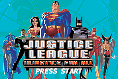 Screenshot from Justice League - Injustice for All (USA) (Beta)