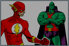 Screenshot from Justice League Heroes - The Flash (USA)