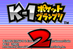 Screenshot from K-1 Pocket Grand Prix 2 (Japan)