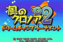Screenshot from Kaze no Klonoa G2 - Dream Champ Tournament (Japan)