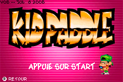 Screenshot from Kid Paddle (Europe) (Fr,Nl) (Beta 2) (2005-07-08)