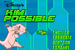 Screenshot from Kim Possible (Europe) (En,Fr,De,Es) (Rev 1)