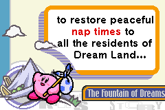 Screenshot from Kirby - Nightmare in Dream Land (Europe) (En,Fr,De,Es,It) (Virtual Console)