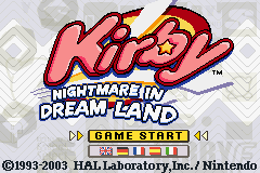 Screenshot from Kirby - Nightmare in Dream Land (Europe) (En,Fr,De,Es,It) (Virtual Console)