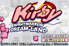 Screenshot from Kirby - Nightmare in Dream Land (Europe) (En,Fr,De,Es,It) (Virtual Console)