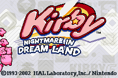 Screenshot from Kirby - Nightmare in Dream Land (USA) (Virtual Console)