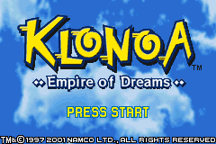 Screenshot from Klonoa - Empire of Dreams (Europe)