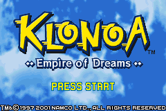 Screenshot from Klonoa - Empire of Dreams (Europe)