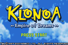 Screenshot from Klonoa - Empire of Dreams (Europe)