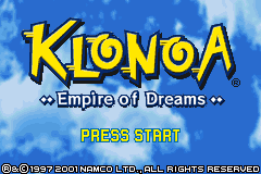 Screenshot from Klonoa - Empire of Dreams (USA)