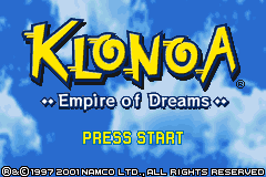 Screenshot from Klonoa - Empire of Dreams (USA)