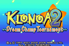 Screenshot from Klonoa 2 - Dream Champ Tournament (USA) (Virtual Console)