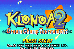 Screenshot from Klonoa 2 - Dream Champ Tournament (USA) (Virtual Console)