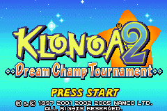 Screenshot from Klonoa 2 - Dream Champ Tournament (USA) (Virtual Console)