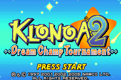 Screenshot from Klonoa 2 - Dream Champ Tournament (USA)