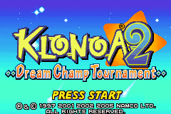 Screenshot from Klonoa 2 - Dream Champ Tournament (USA)