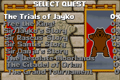 Screenshot from Knights' Kingdom (USA)