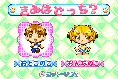 Screenshot from Koinu-chan no Hajimete no Osanpo - Koinu no Kokoro Ikusei Game (Japan)