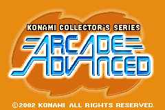 Screenshot from Konami Collector's Series - Arcade Advanced (USA)