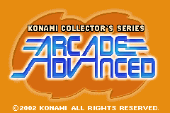 Screenshot from Konami Collector's Series - Arcade Advanced (USA)