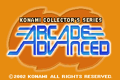 Screenshot from Konami Collector's Series - Arcade Advanced (USA)