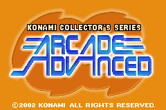Screenshot from Konami Collector's Series - Arcade Advanced (USA)