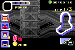 Screenshot from Konami Krazy Racers (Europe) (Virtual Console)