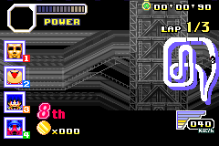 Screenshot from Konami Krazy Racers (Europe) (Virtual Console)