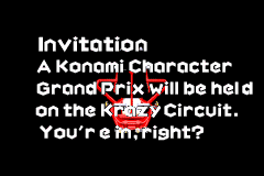 Screenshot from Konami Krazy Racers (USA) (Virtual Console)
