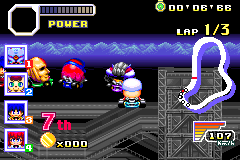 Screenshot from Konami Krazy Racers (USA) (Virtual Console)