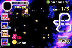 Screenshot from Konami Krazy Racers (USA)