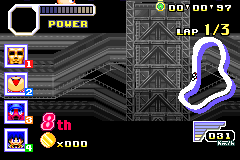 Screenshot from Konami Wai Wai Racing Advance (Japan) (Virtual Console)