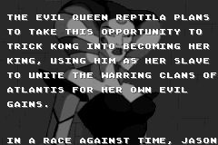 Screenshot from Kong - King of Atlantis (Europe)